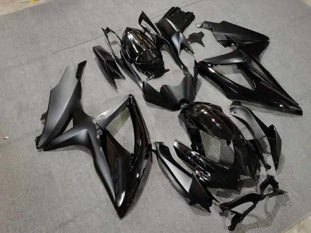 2008-2010 Matte Black GSXR 600-750 Fairings
