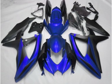 2008-2010 Matte Blue No R GSXR 600-750 Fairings