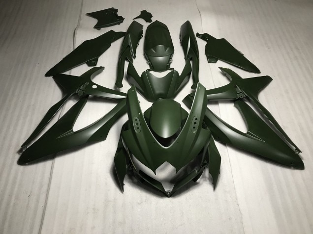 2008-2010 Matte Green GSXR 600-750 Fairings 2008-2010 Matte Green GSXR 600-750 Fairings