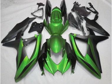 2008-2010 Matte Green No R GSXR 600-750 Fairings