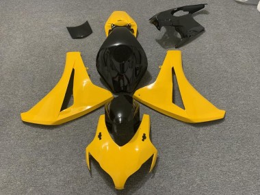 2008-2011 Pearl Yellow and Black CBR1000RR Fairings