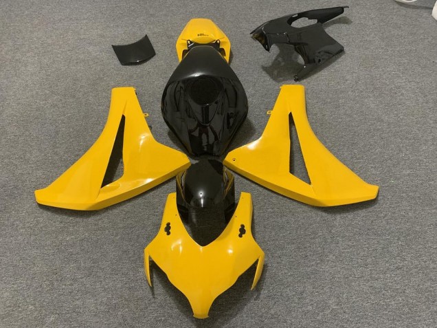 2008-2011 Pearl Yellow and Black CBR1000RR Fairings 2008-2011 Pearl Yellow and Black CBR1000RR Fairings