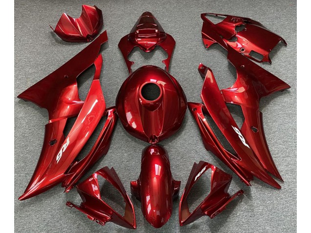 2008-2016 Candy Red R6 Fairings