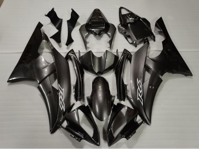 2008-2016 Dark Silver R6 Fairings