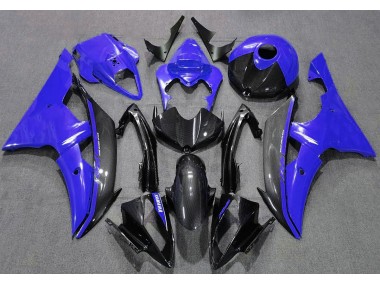 2008-2016 Gloss Blue and Carbon R6 Fairings