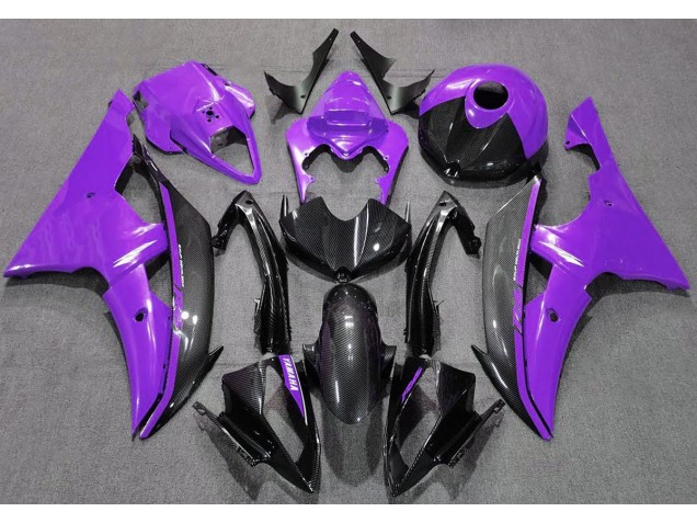 2008-2016 Gloss Purple and Carbon R6 Fairings 2008-2016 Gloss Purple and Carbon R6 Fairings