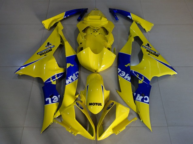 2008-2016 Gloss Yellow Camel R6 Fairings