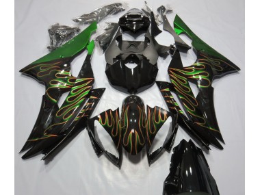 2008-2016 Green Flame R6 Fairings