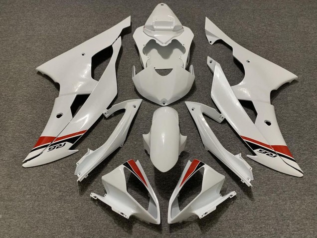 2008-2016 Pearl White R6 Fairings