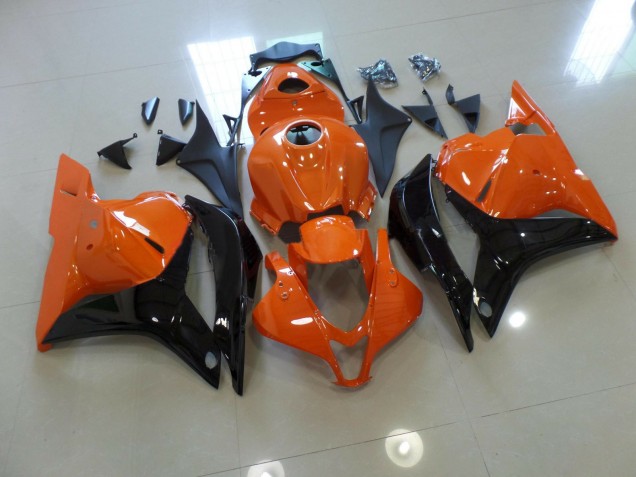 2009-2012 Orange and Black CBR600RR Fairings 2009-2012 Orange and Black CBR600RR Fairings