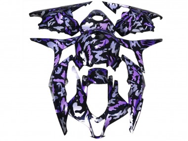 2009-2012 Purple Snow Camo CBR600RR Fairings