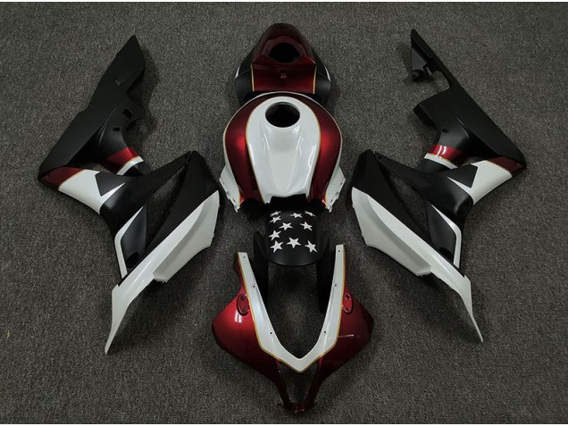 2009-2012 Racing Red and Black CBR600RR Fairings