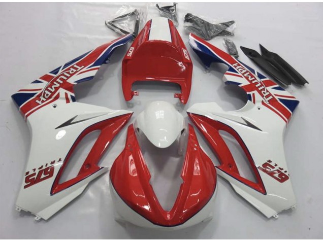 2009-2012 Red and White Daytona 675 Fairings 2009-2012 Red and White Daytona 675 Fairings