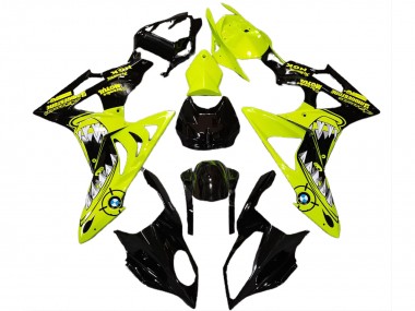 2009-2014 Alien Blue and White S1000RR Fairings
