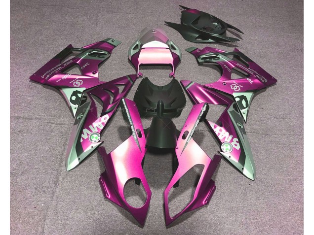 2009-2014 Alien Blue and White S1000RR Fairings