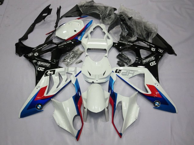 2009-2014 Alien Blue and White S1000RR Fairings