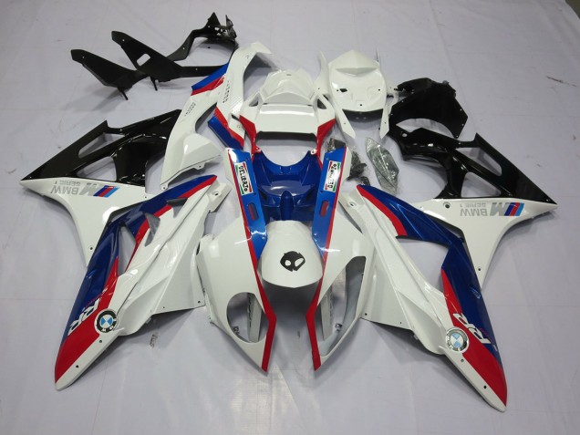 2009-2014 Alien Blue and White S1000RR Fairings
