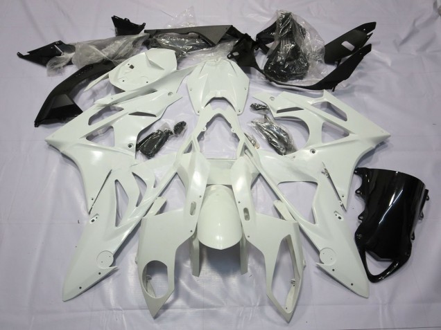 2009-2014 Alien Blue and White S1000RR Fairings