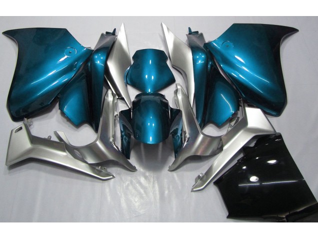 2010-2013 Light Blue and Silver VFR1200 Fairings 2010-2013 Light Blue and Silver VFR1200 Fairings