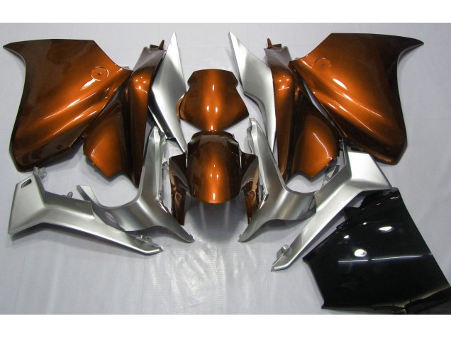 2010-2013 Orange and Silver VFR1200 Fairings 2010-2013 Orange and Silver VFR1200 Fairings
