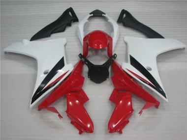 2011-2012 White Red and Black CBR600F Fairings