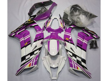 2011-2015 Purple Black and White ZX10R Fairings