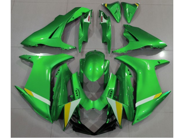 2011-2024 Full Gloss Light Green GSXR 600-750 Fairings