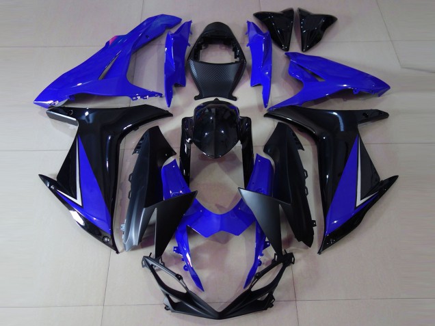 2011-2024 Gloss Blue and Black GSXR 600-750 Fairings