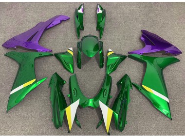 2011-2024 Gloss Green and Purple GSXR 600-750 Fairings