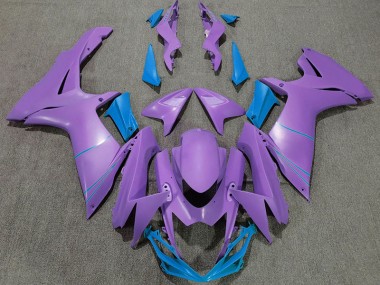 2011-2024 Matte Purple & Blue GSXR 600-750 Fairings