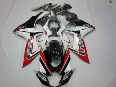 2011-2024 Red White and Black GSXR 600-750 Fairings
