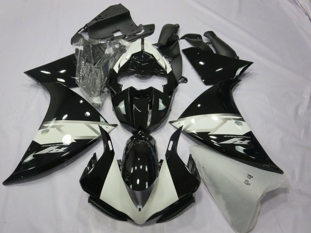 2012-2014 Black Silver White R1 Fairings 2012-2014 Black Silver White R1 Fairings