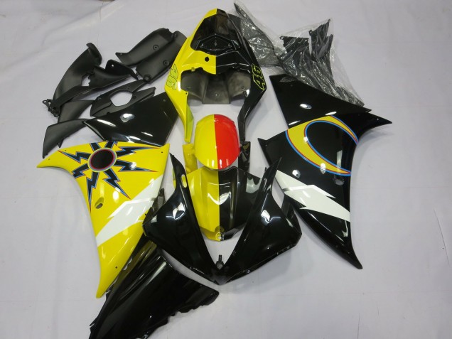 2012-2014 Yellow 46 R1 Fairings