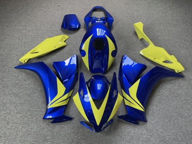 2012-2016 Gloss Blue and High Vis Yellow CBR1000RR Fairings