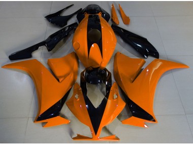 2012-2016 Gloss Orange and Black CBR1000RR Fairings