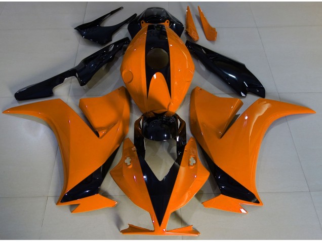 2012-2016 Gloss Orange and Black CBR1000RR Fairings