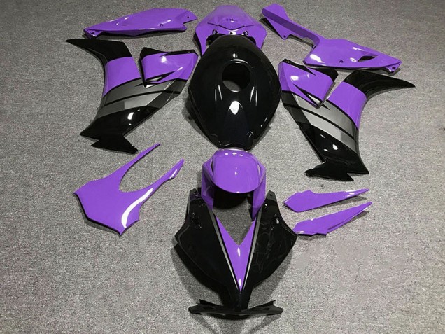 2012-2016 Gloss Purple Black and Grey CBR1000RR Fairings