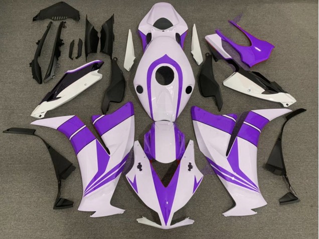 2012-2016 Gloss Purple and White CBR1000RR Fairings