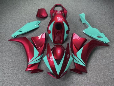 2012-2016 Gloss Red and Teal CBR1000RR Fairings