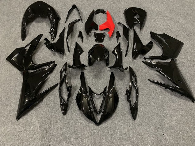 2013-2016 Gloss Black Daytona 675 Fairings 2013-2016 Gloss Black Daytona 675 Fairings