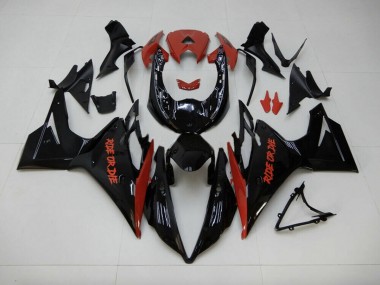 2013-2016 Gloss Black Style Daytona 675 Fairings