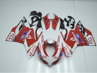 2013-2016 Red Race Style Daytona 675 Fairings