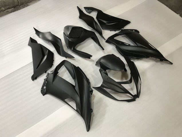 2013-2018 Matte Black ZX6R Fairings 2013-2018 Matte Black ZX6R Fairings