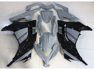 2013-2018 Nardo Grey and Black Ninja 300 Fairings