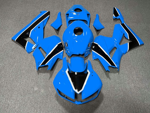 2013-2023 Gloss Light Blue and Black CBR600RR Fairings 2013-2023 Gloss Light Blue and Black CBR600RR Fairings