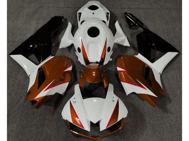 2013-2023 Gloss Orange White and Red CBR600RR Fairings