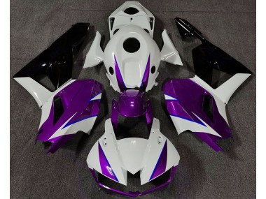 2013-2023 Gloss Purple White and Blue CBR600RR Fairings