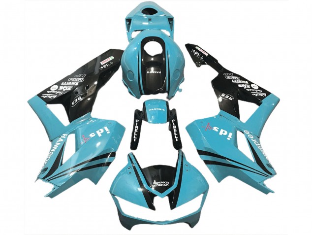 2013-2023 Light Blue & Logos CBR600RR Fairings