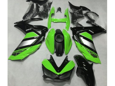 2015-2018 Bright Green Yamalube R3 Fairings