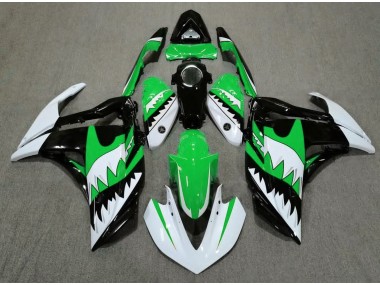 2015-2018 White Shark & Green R3 Fairings